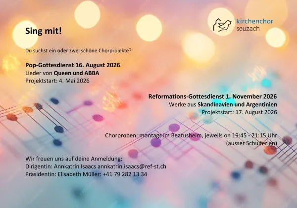 Sing mit Chorprojekte 2026